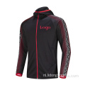 Lichtgewicht heren polyester pullover hoodie sportjack